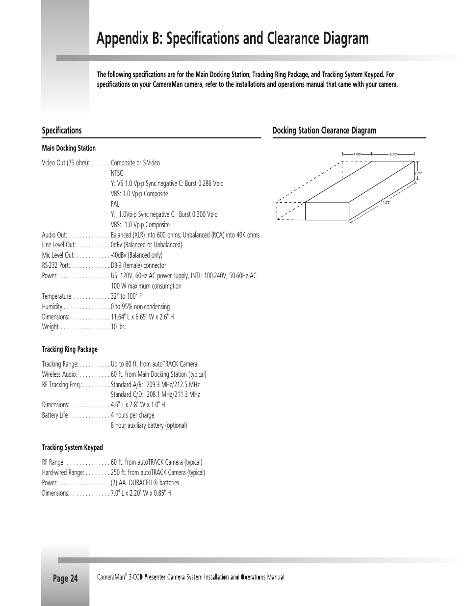 Grass Valley 3-CCD CameraMan Rev.B User Manual | Page 27 / 35