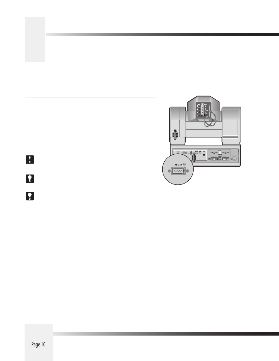 Connecting to the camera system, Page 10 | Grass Valley 3-CCD ANALOG CameraMan Rev.D1 User Manual | Page 13 / 36