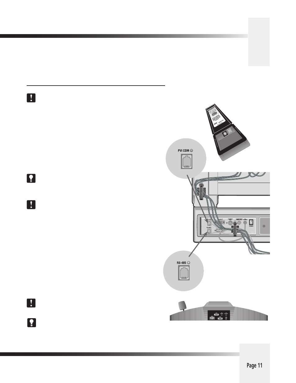 Connecting camera control devices, Page 11 | Grass Valley 3-CCD ANALOG CameraMan Rev.D1 User Manual | Page 14 / 36