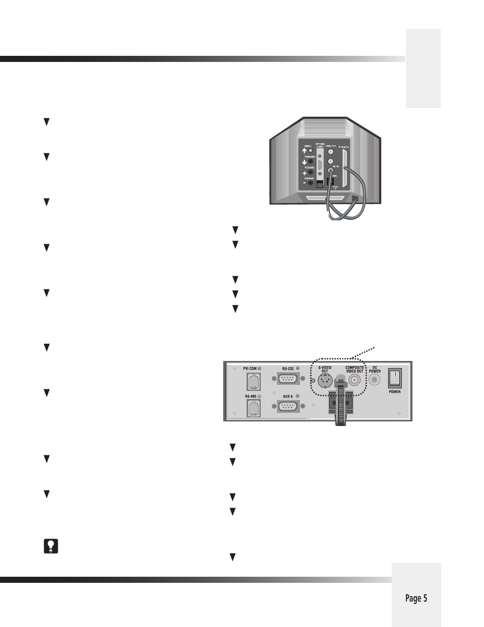 Cameraman ports and jacks, Page 5 | Grass Valley 3-CCD ANALOG CameraMan Rev.D1 User Manual | Page 8 / 36