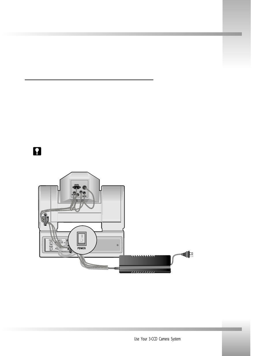 System startup | Grass Valley 3-CCD ANALOG CameraMan Rev.B User Manual | Page 16 / 28