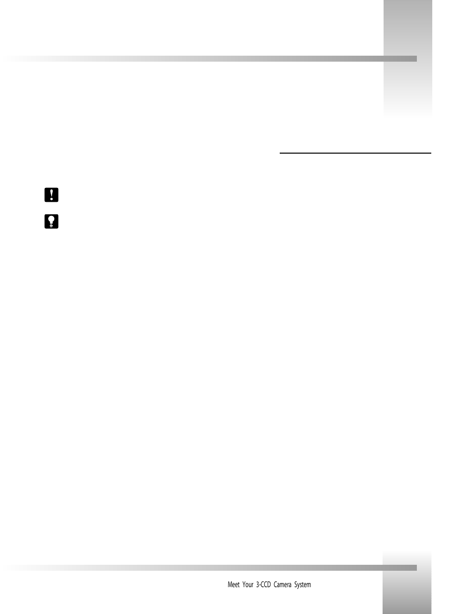 Grass Valley 3-CCD ANALOG CameraMan Rev.B User Manual | Page 4 / 28