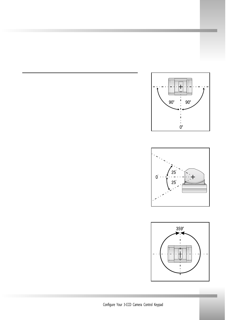 Maximum pan and tilt configuration | Grass Valley CameraMan Control Keypad User Manual | Page 8 / 17