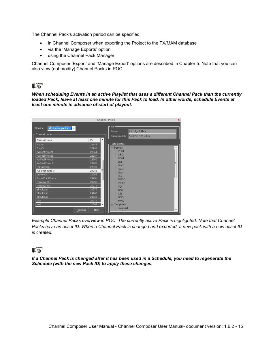 Grass Valley Channel Composer v.1.6.2 User Manual | Page 16 / 112