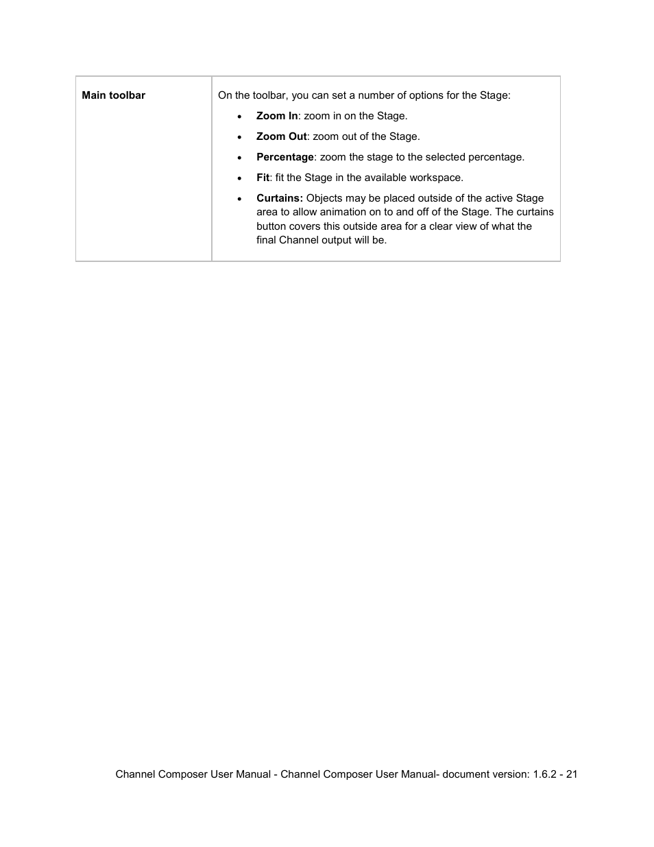 Grass Valley Channel Composer v.1.6.2 User Manual | Page 22 / 112