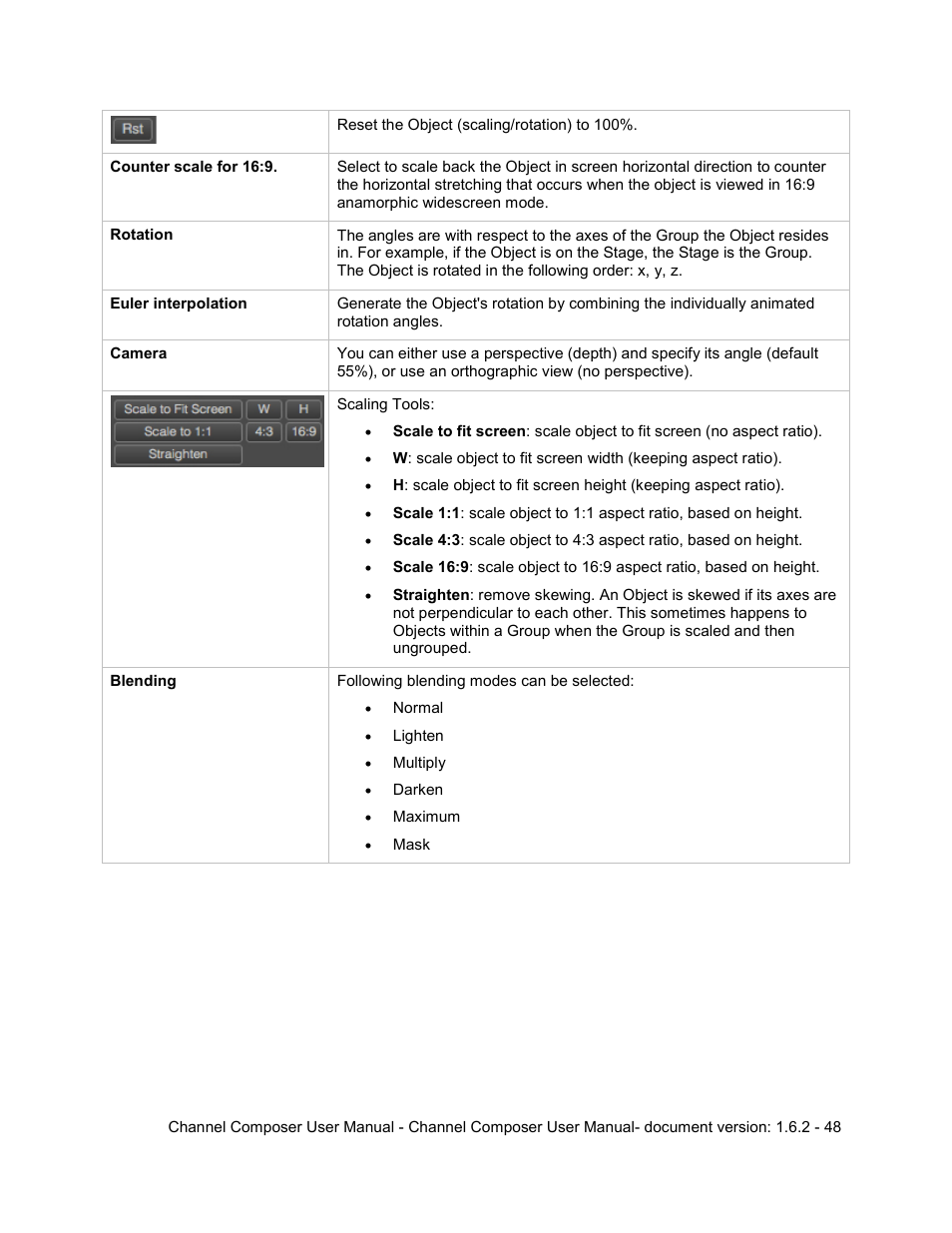 Grass Valley Channel Composer v.1.6.2 User Manual | Page 49 / 112