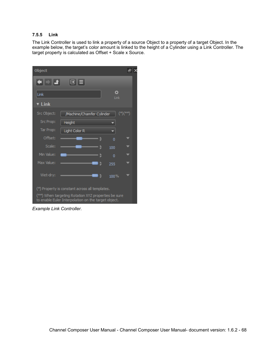 5 link | Grass Valley Channel Composer v.1.6.2 User Manual | Page 69 / 112