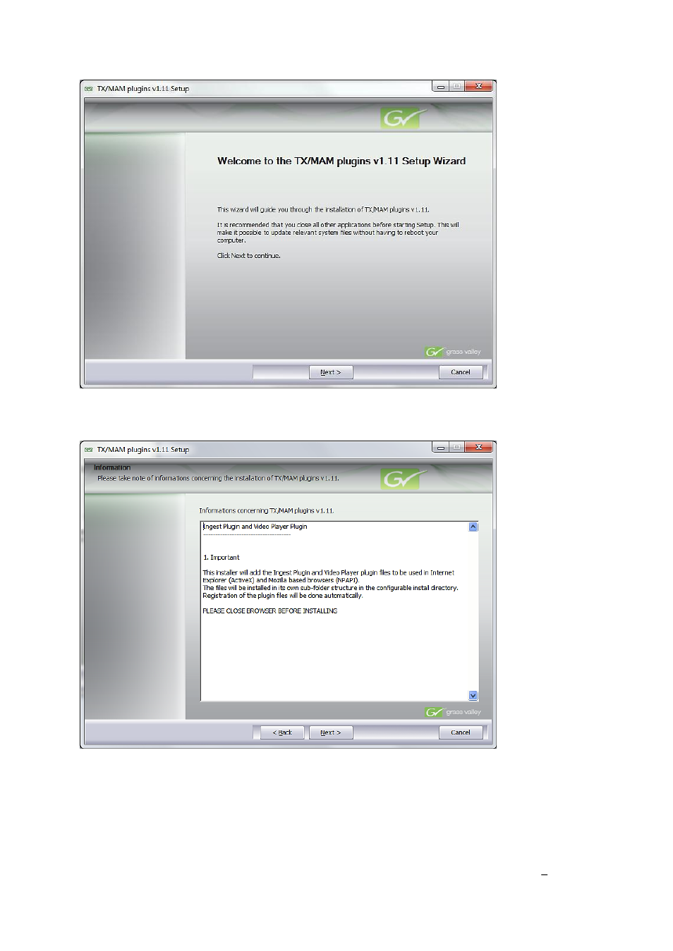 Grass Valley Cobalt v.2.87 User Manual | Page 11 / 73