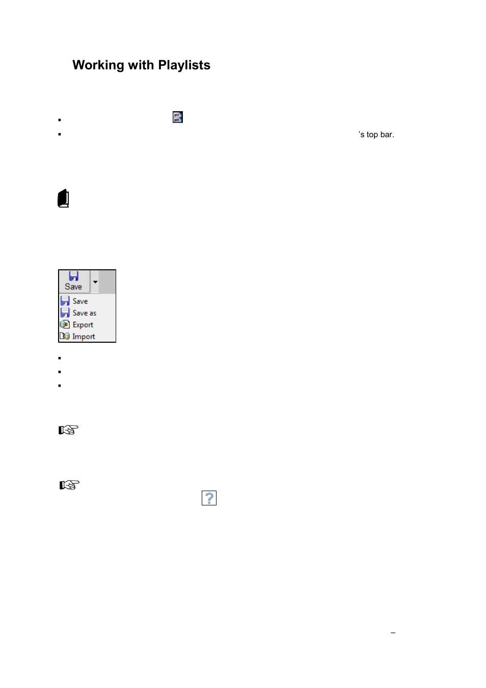 Working with playlists, Creating a new playlist, Schedule import | Grass Valley Cobalt v.2.87 User Manual | Page 24 / 73