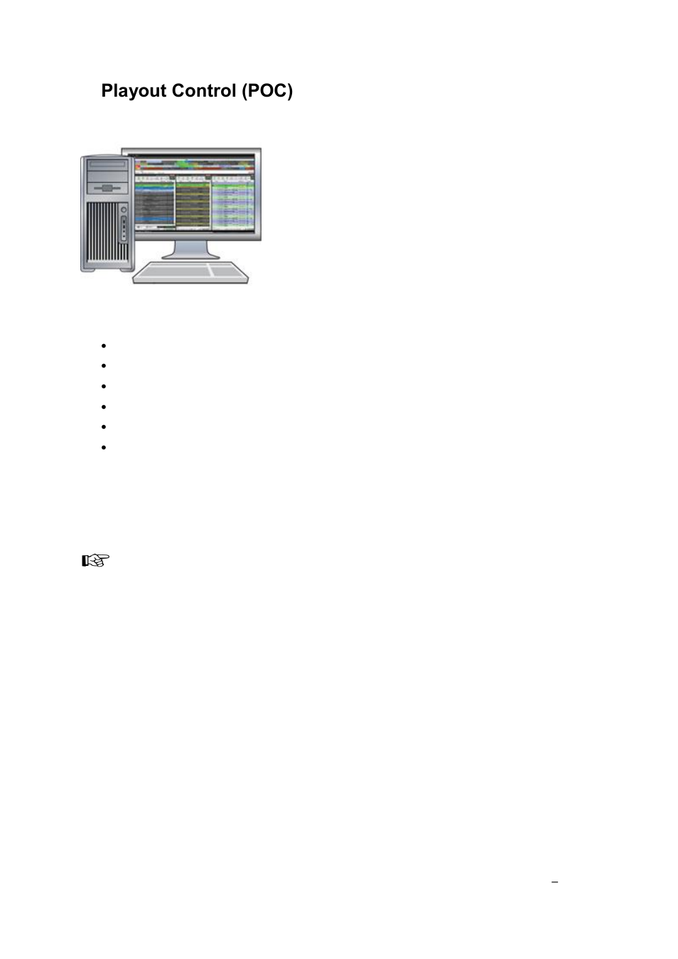 Playout control (poc) | Grass Valley Cobalt v.2.87 User Manual | Page 5 / 73