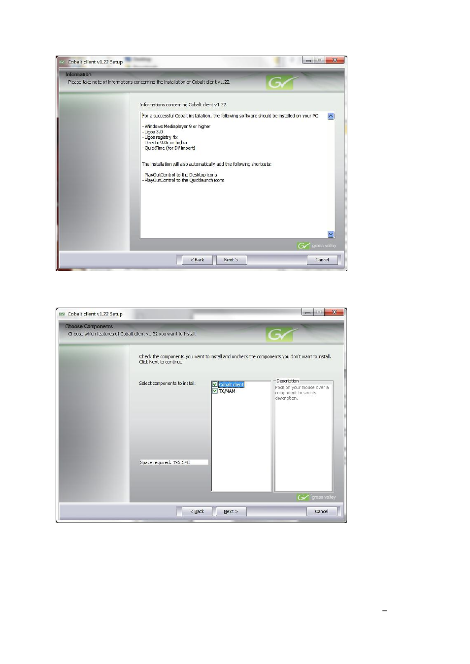 Grass Valley Cobalt v.2.87 User Manual | Page 8 / 73