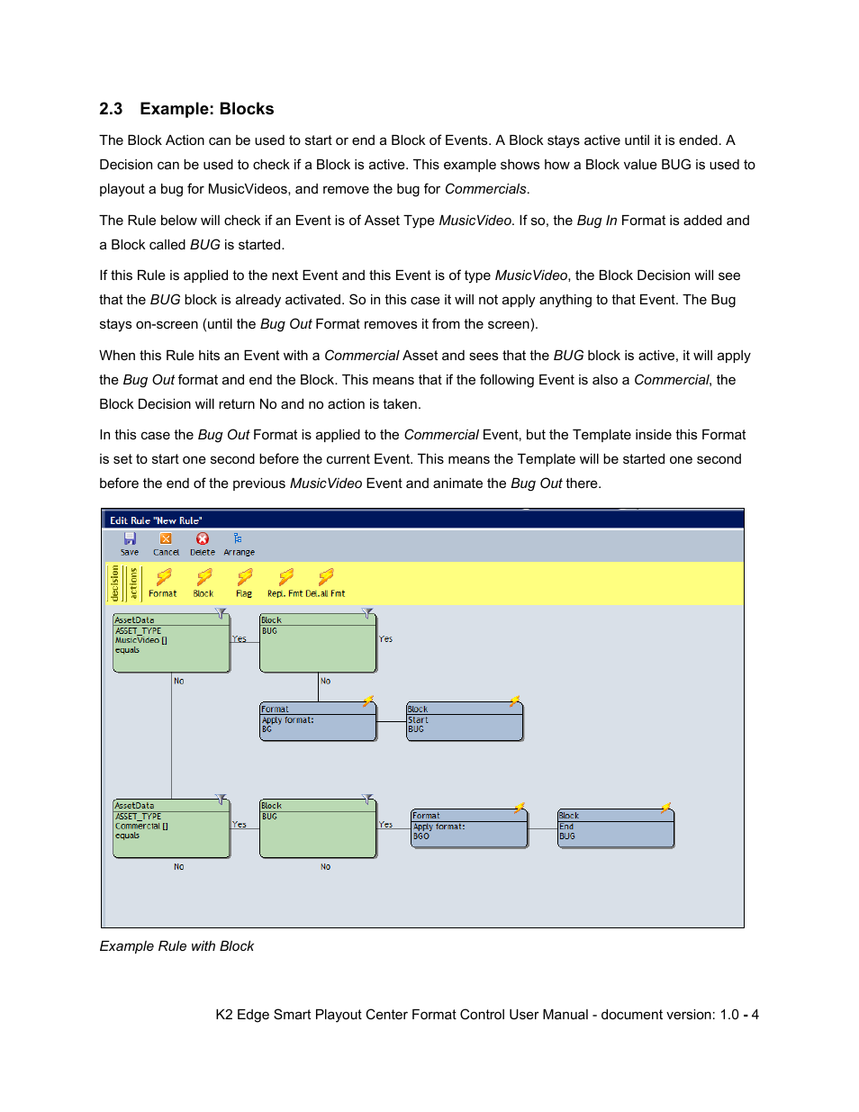 3 example: blocks, Example: blocks | Grass Valley K2 Edge Smart Playout Center User Manual | Page 5 / 13