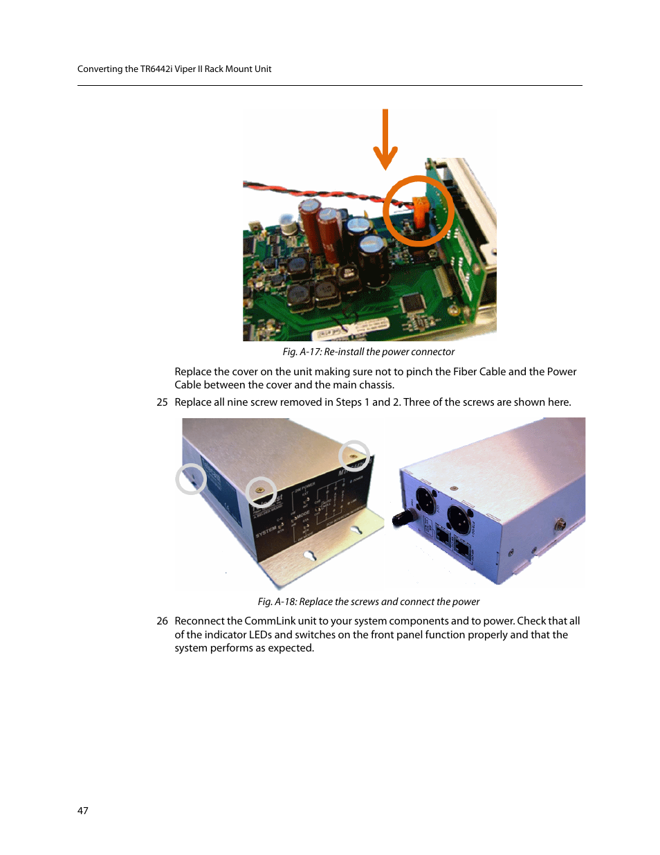 Grass Valley TR6442i User Manual | Page 51 / 51