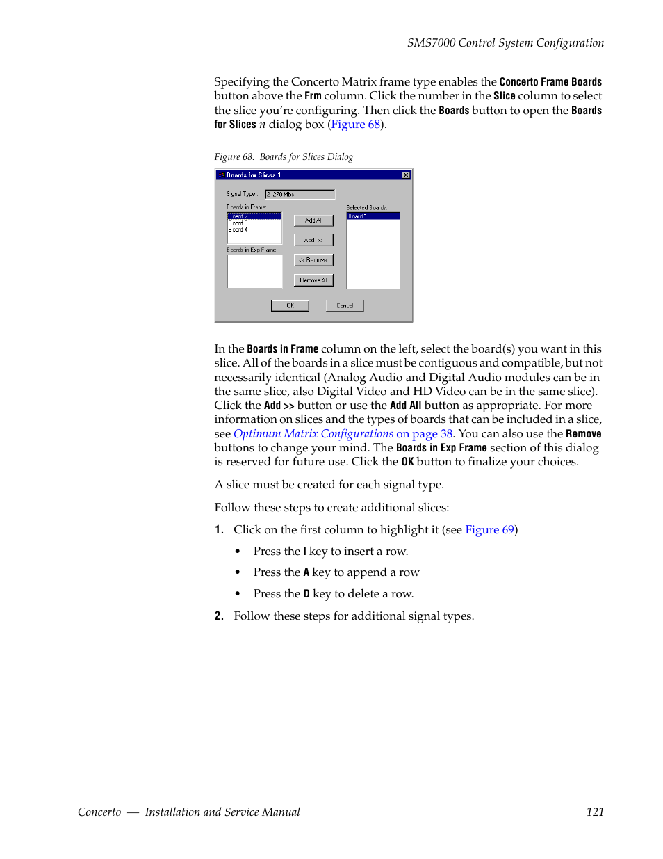Grass Valley Concerto Routing Matrix v.1.8.1 User Manual | Page 121 / 190
