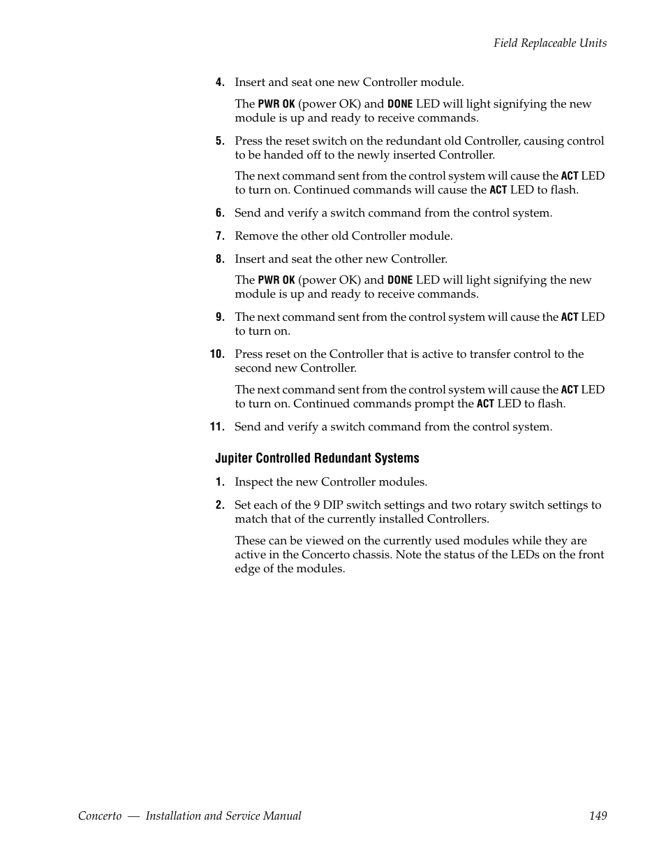 Grass Valley Concerto Routing Matrix v.1.8.1 User Manual | Page 149 / 190