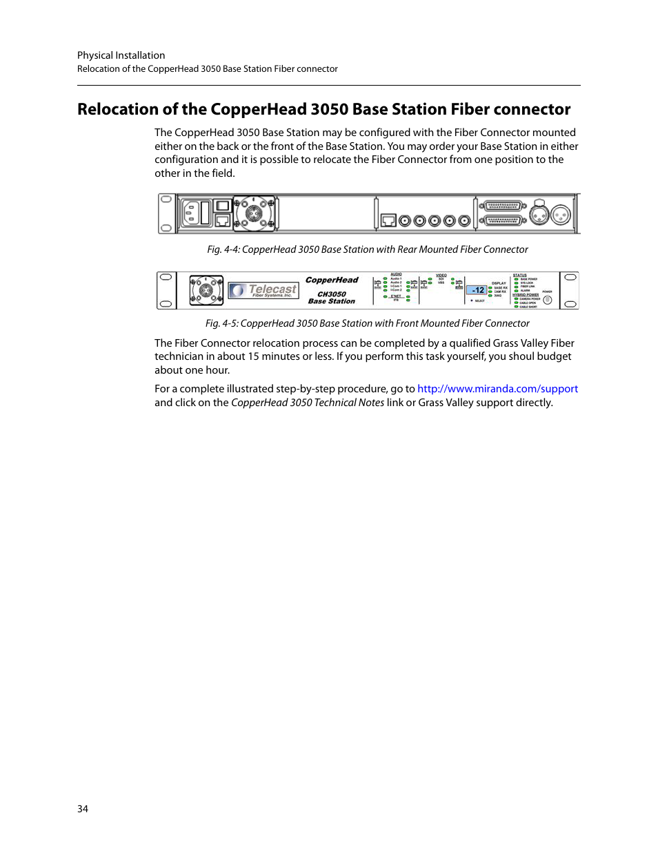 Grass Valley 3050 CopperHead User Manual | Page 40 / 93