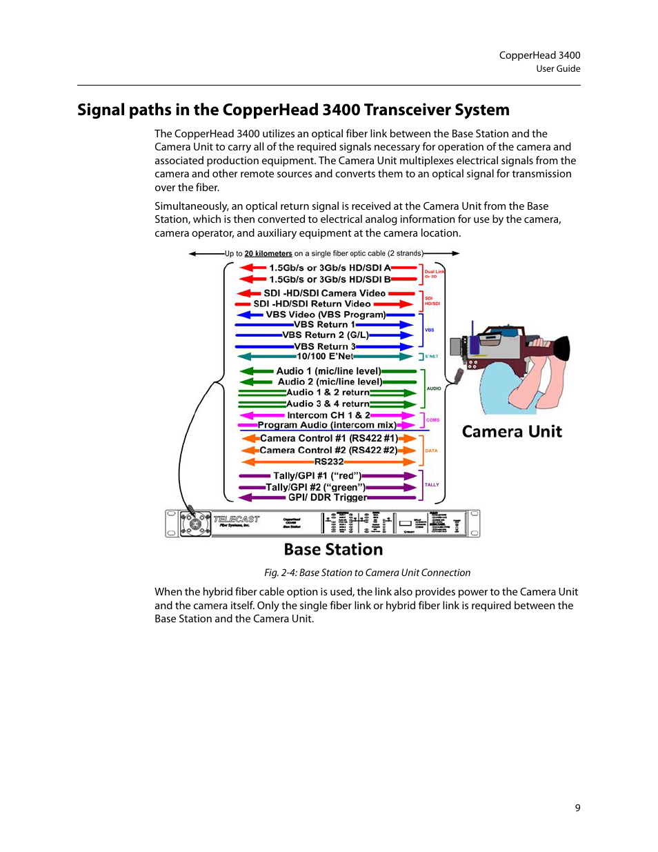 Grass Valley 3400 CopperHead User Manual | Page 15 / 117