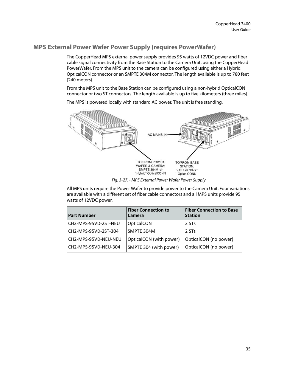 Grass Valley 3400 CopperHead User Manual | Page 41 / 117