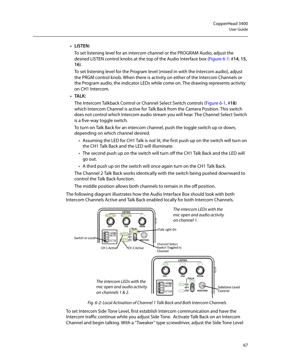 Grass Valley 3400 CopperHead User Manual | Page 73 / 117