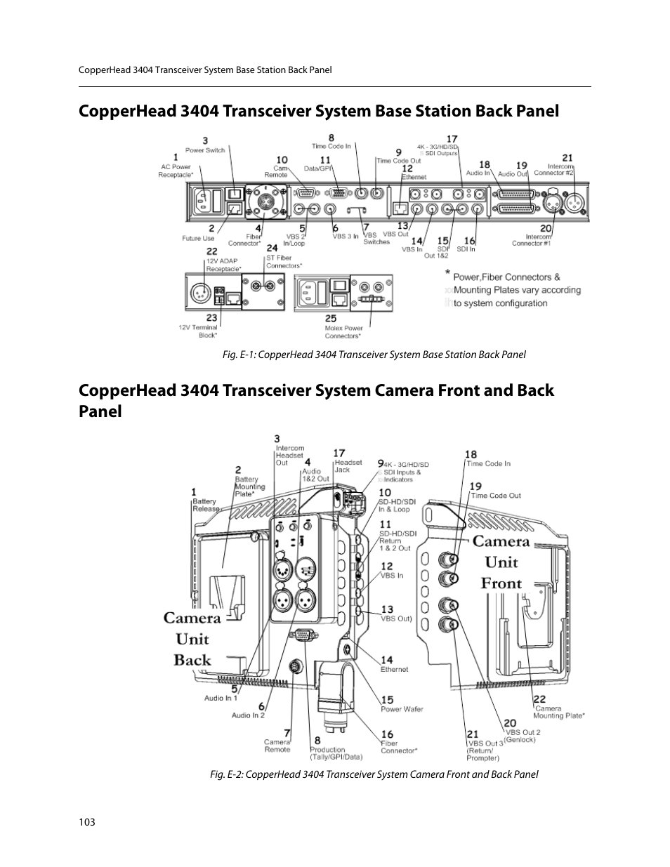 Grass Valley 3404 CopperHead User Manual | Page 109 / 111