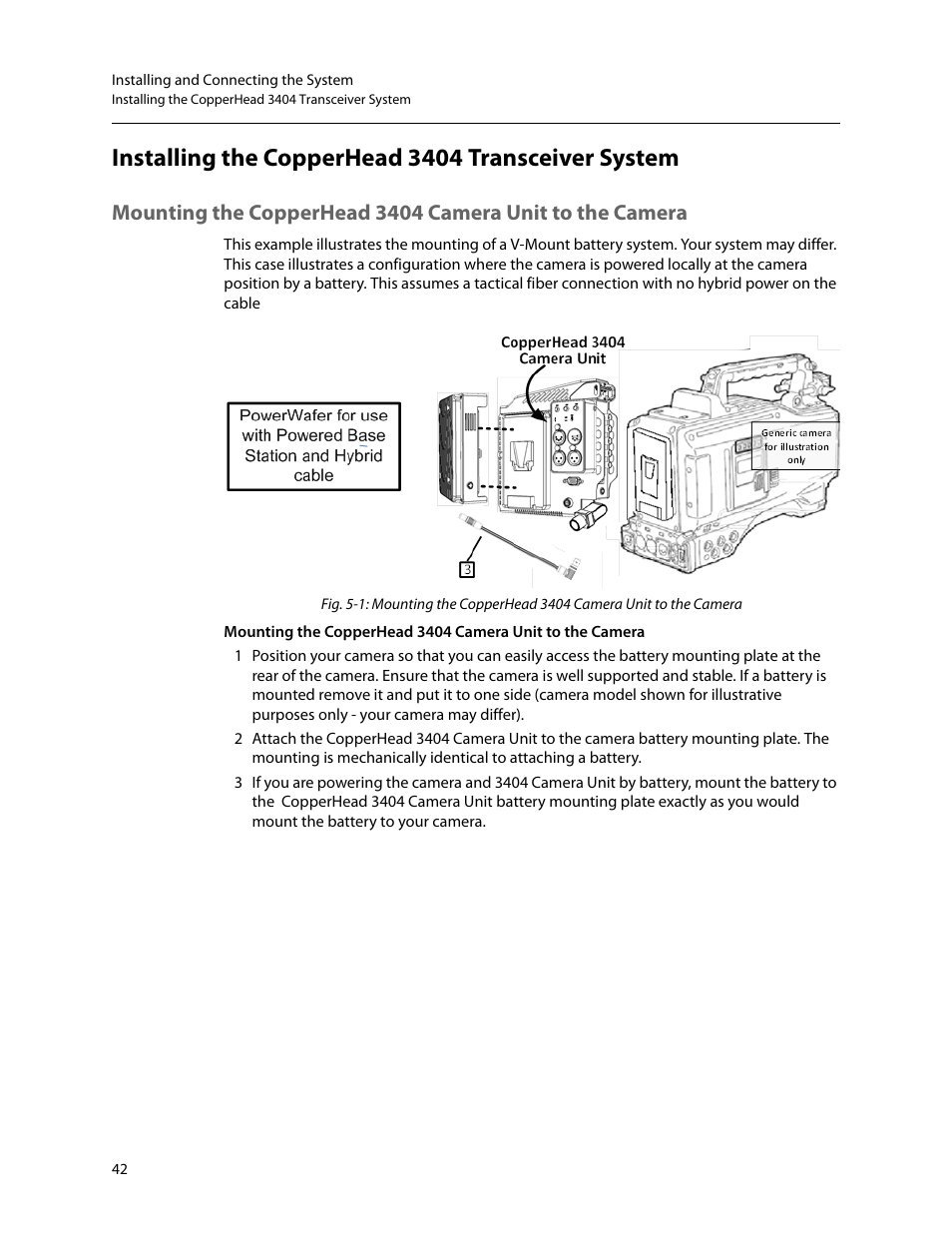 Installing the copperhead 3404 transceiver system | Grass Valley 3404 CopperHead User Manual | Page 48 / 111