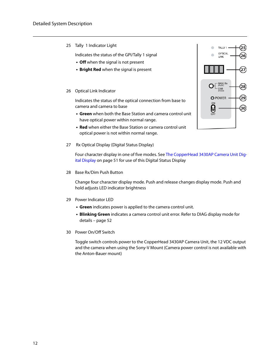 Grass Valley 3430AP CopperHead User Manual | Page 24 / 85