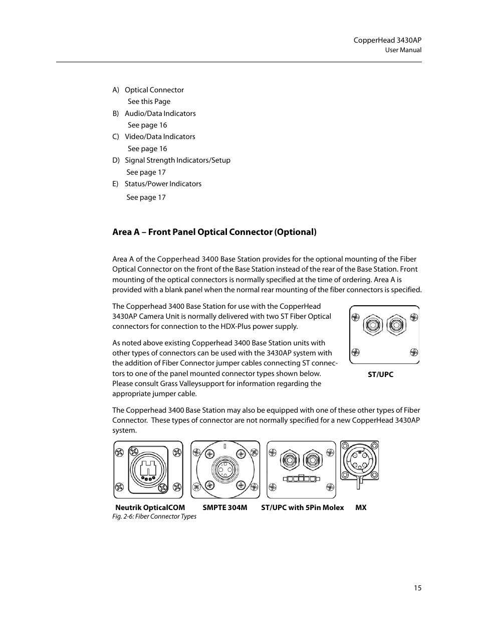 Grass Valley 3430AP CopperHead User Manual | Page 27 / 85