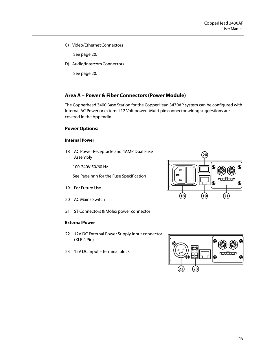 Grass Valley 3430AP CopperHead User Manual | Page 31 / 85