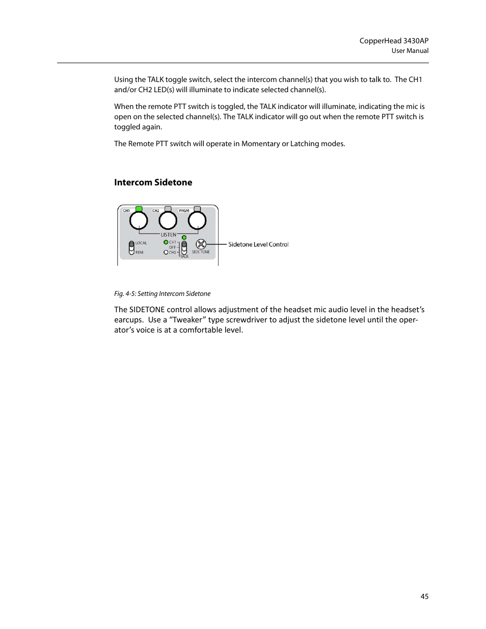 Grass Valley 3430AP CopperHead User Manual | Page 57 / 85