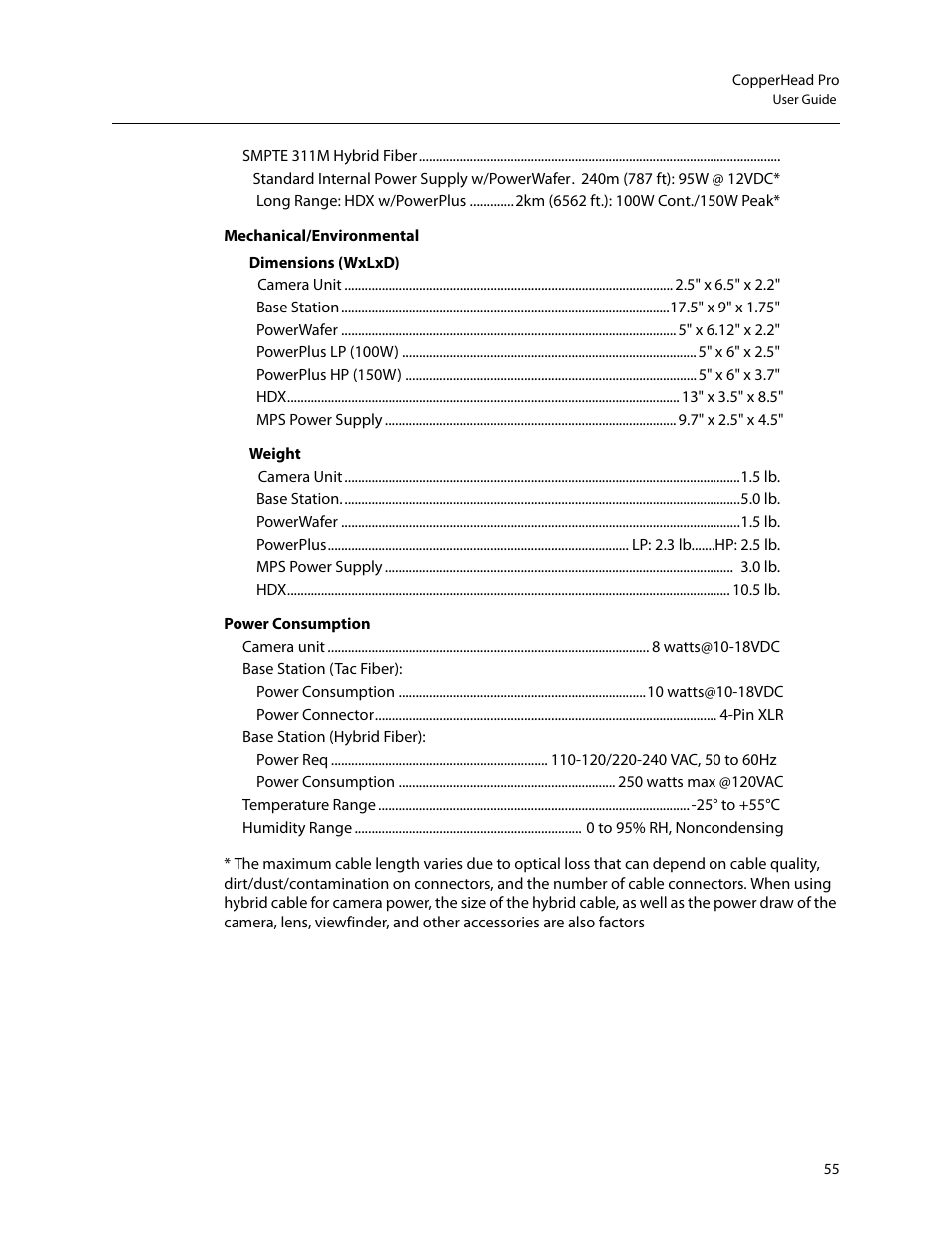 Grass Valley CopperHead Pro User Manual | Page 61 / 87