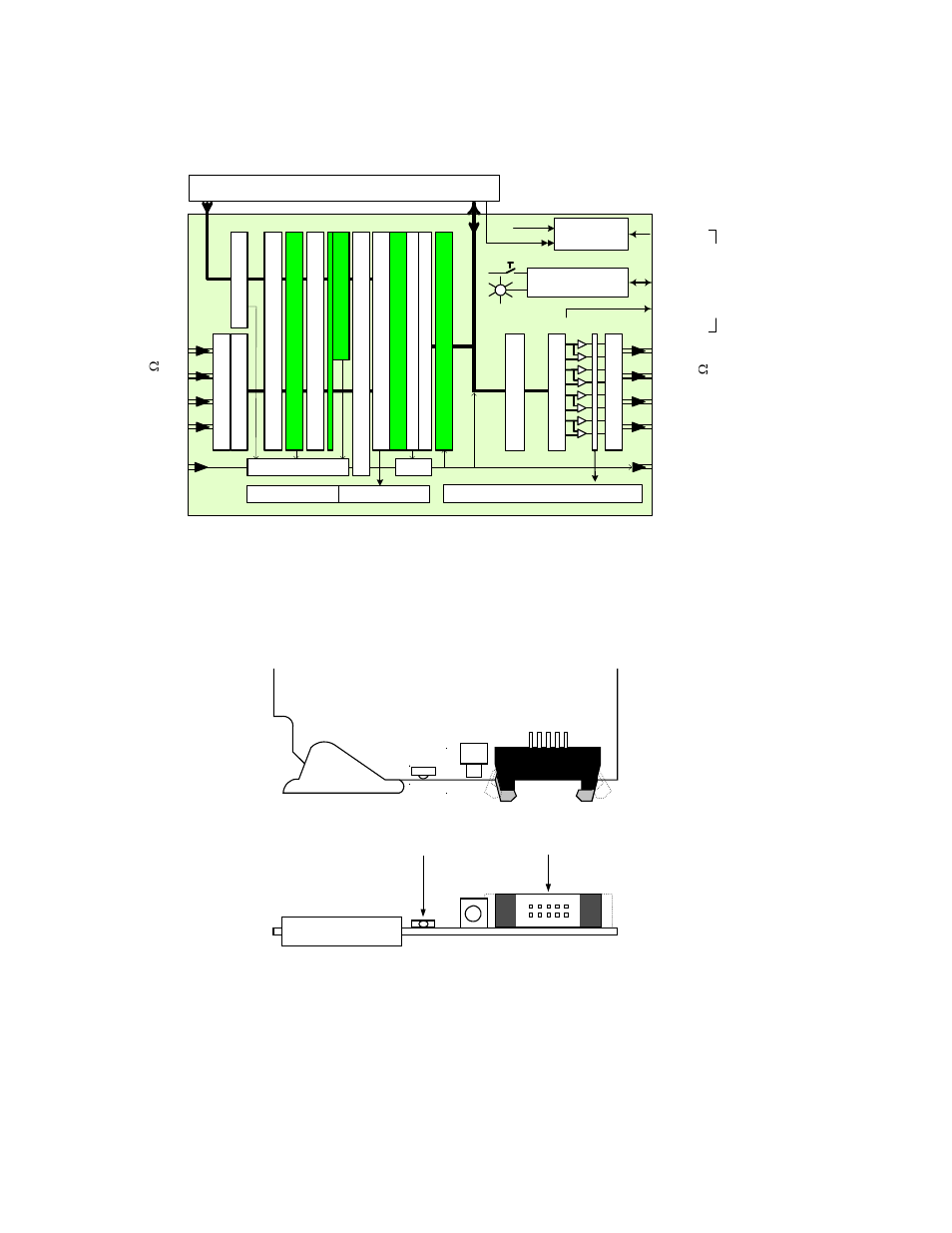 5 simplified block diagram, 6 card front-edge layout, Simplified block diagram | Card front-edge layout, Dap-1781, Aes outputs, Abus, Aes inputs | Grass Valley DAP-1781 User Manual | Page 8 / 70