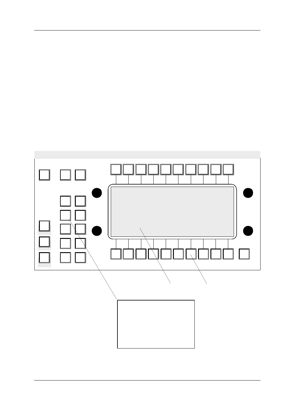 Press this key to select the extra menu, And then successively select banks 0 | Grass Valley DD10 part 3 User Manual | Page 29 / 126