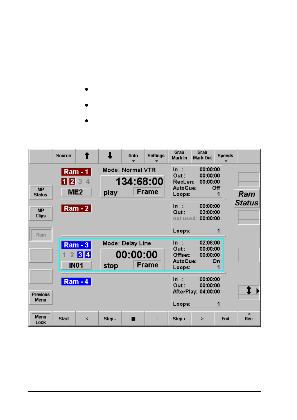 Grass Valley DD35 Family v.3.4.5 User Manual | Page 58 / 68