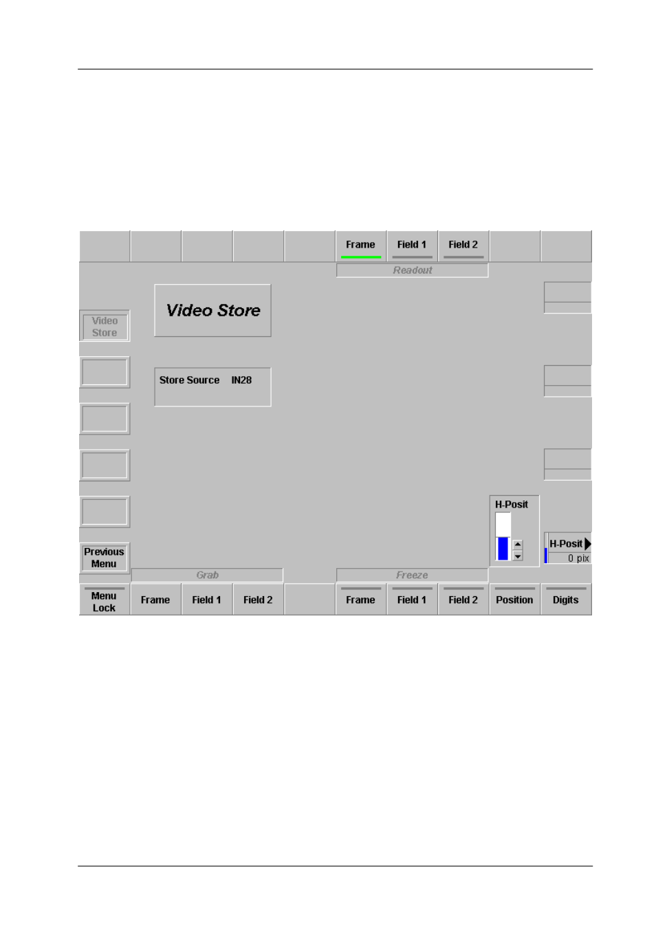 Video store menu | Grass Valley DD35 Family v.3.1.5 User Manual | Page 283 / 524