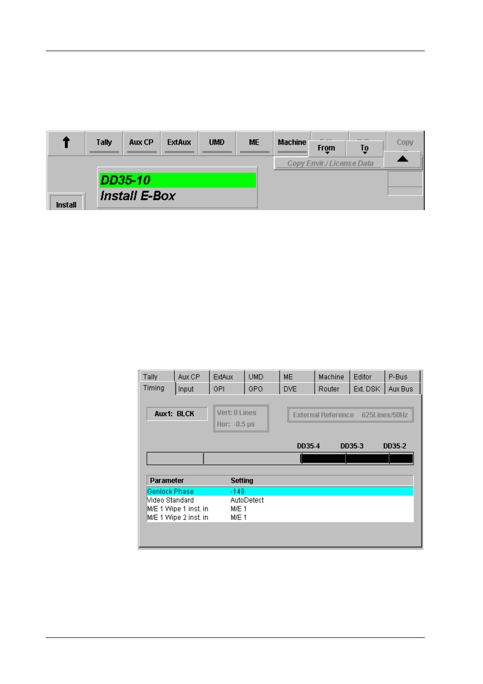 Grass Valley DD35 Family v.3.1.5 User Manual | Page 310 / 524