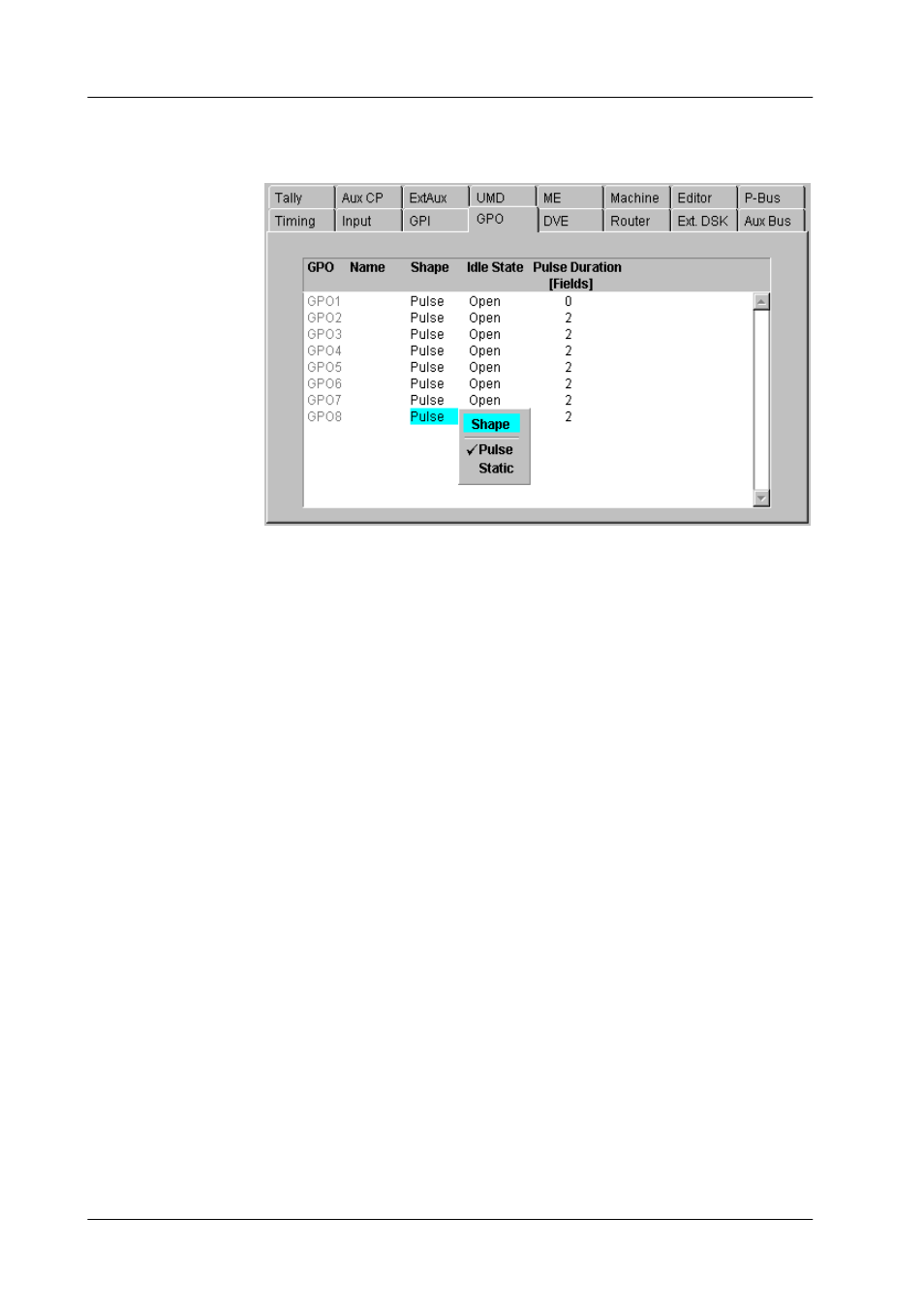 Grass Valley DD35 Family v.3.1.5 User Manual | Page 314 / 524