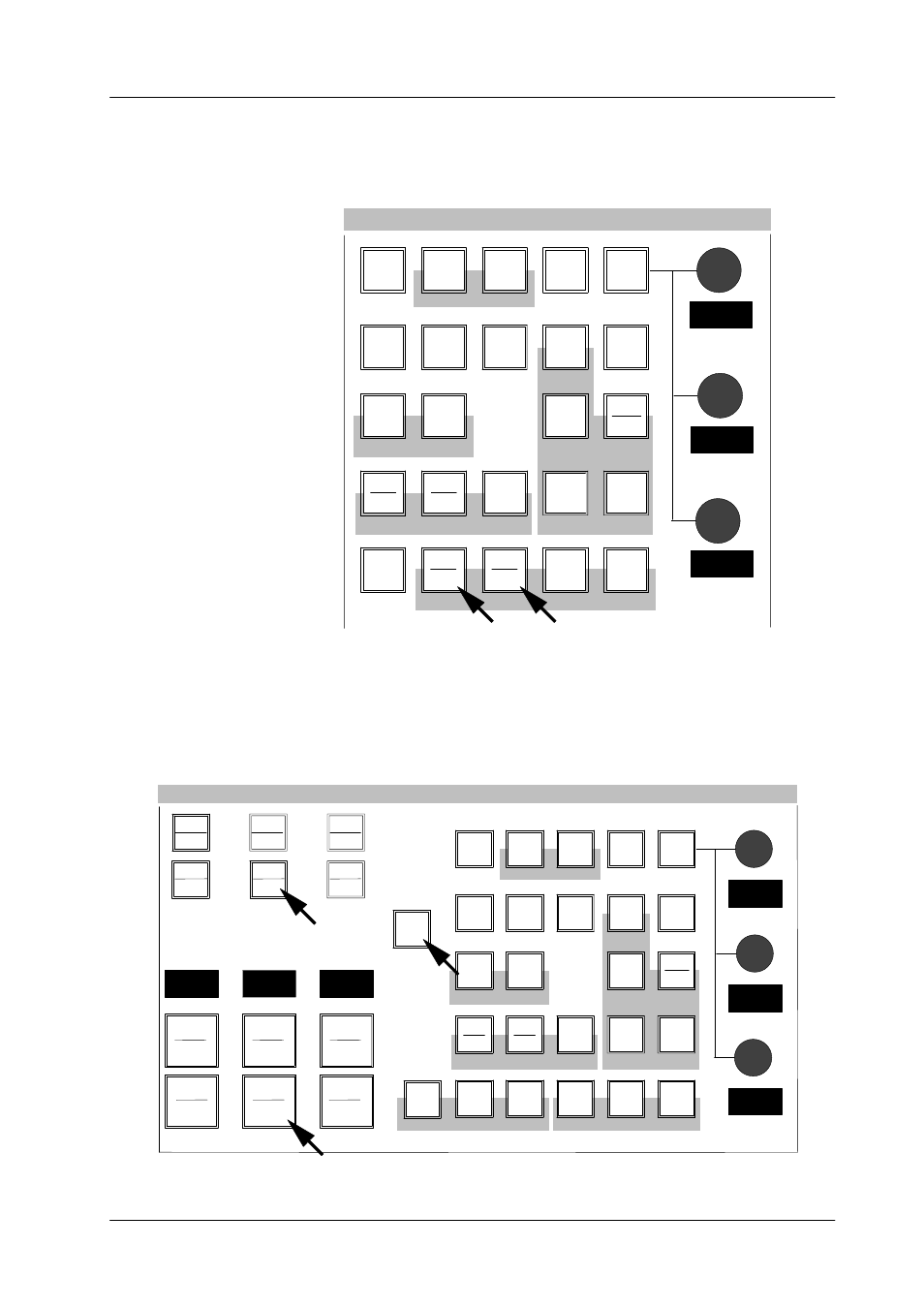 Button inlays dd35 production switcher 3, Keyers | Grass Valley DD35 Family v.3.1.5 User Manual | Page 505 / 524