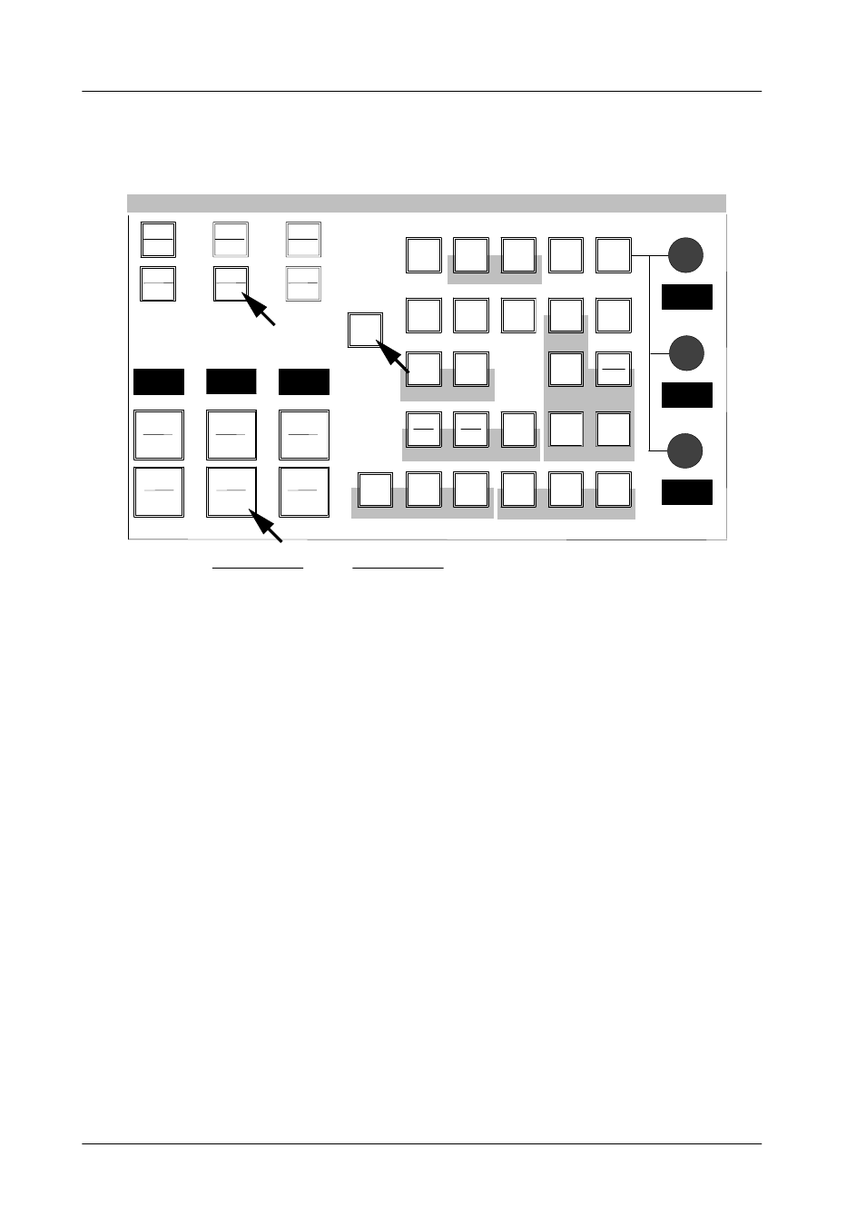 Button inlays dd35 production switcher 4 | Grass Valley DD35 Family v.3.1.5 User Manual | Page 512 / 524