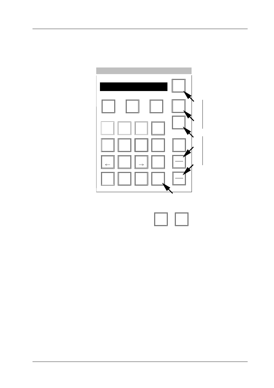 Button inlays dd35 production switcher 7, Or one of the following functions | Grass Valley DD35 Family v.3.1.5 User Manual | Page 523 / 524