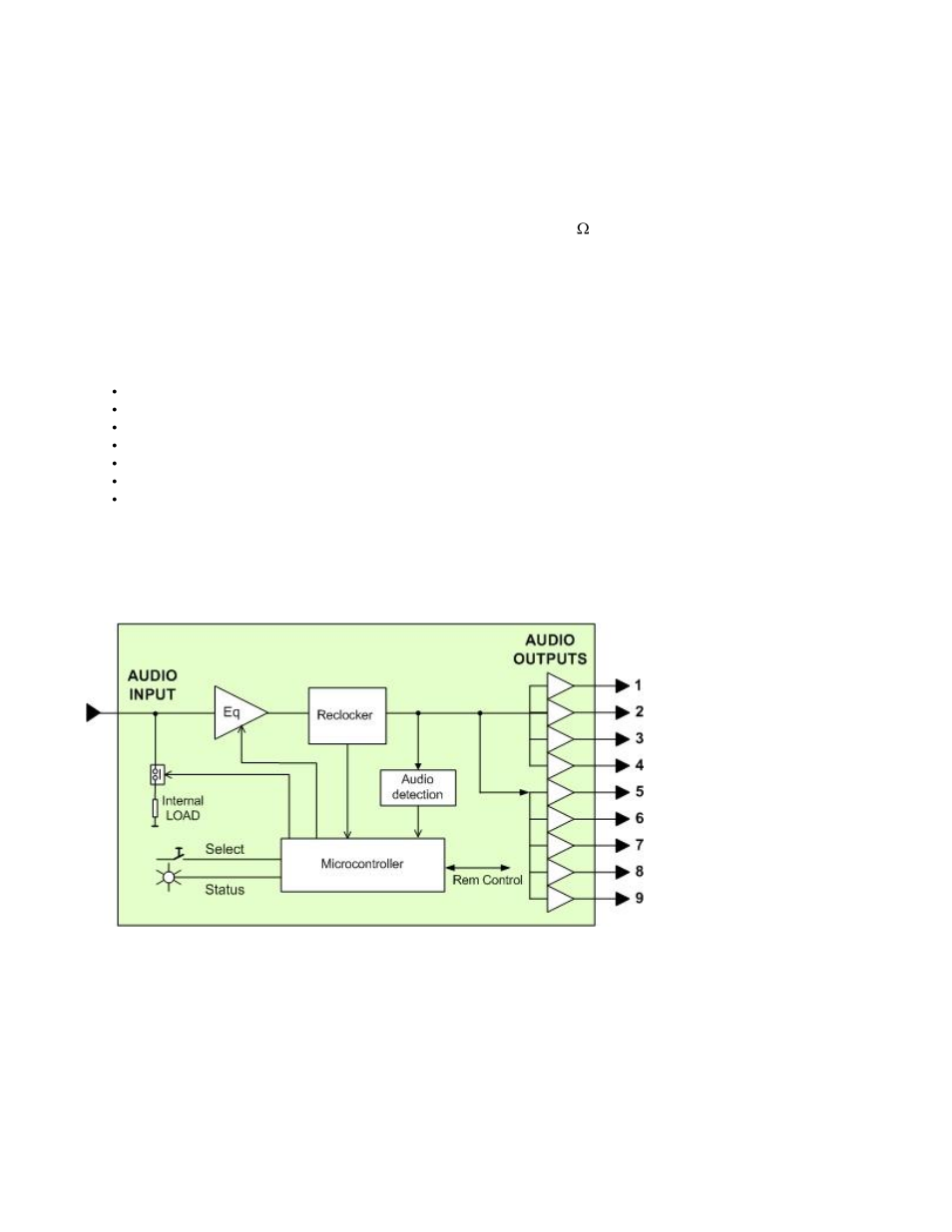 Dda-1113 digital audio distribution amplifier, Introduction, Features | Block diagram | Grass Valley DDA-1113 User Manual | Page 5 / 15