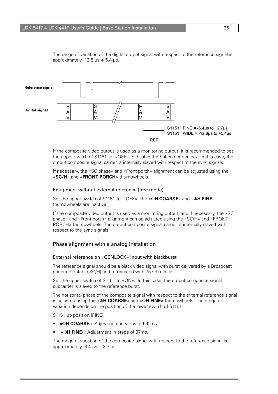 Grass Valley LDK 5417 User Manual | Page 48 / 56