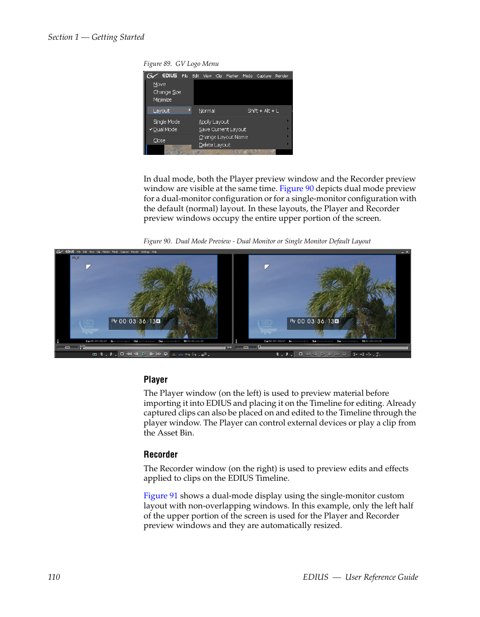 Figure 89 | Grass Valley EDIUS v.5.1 User Manual | Page 110 / 790