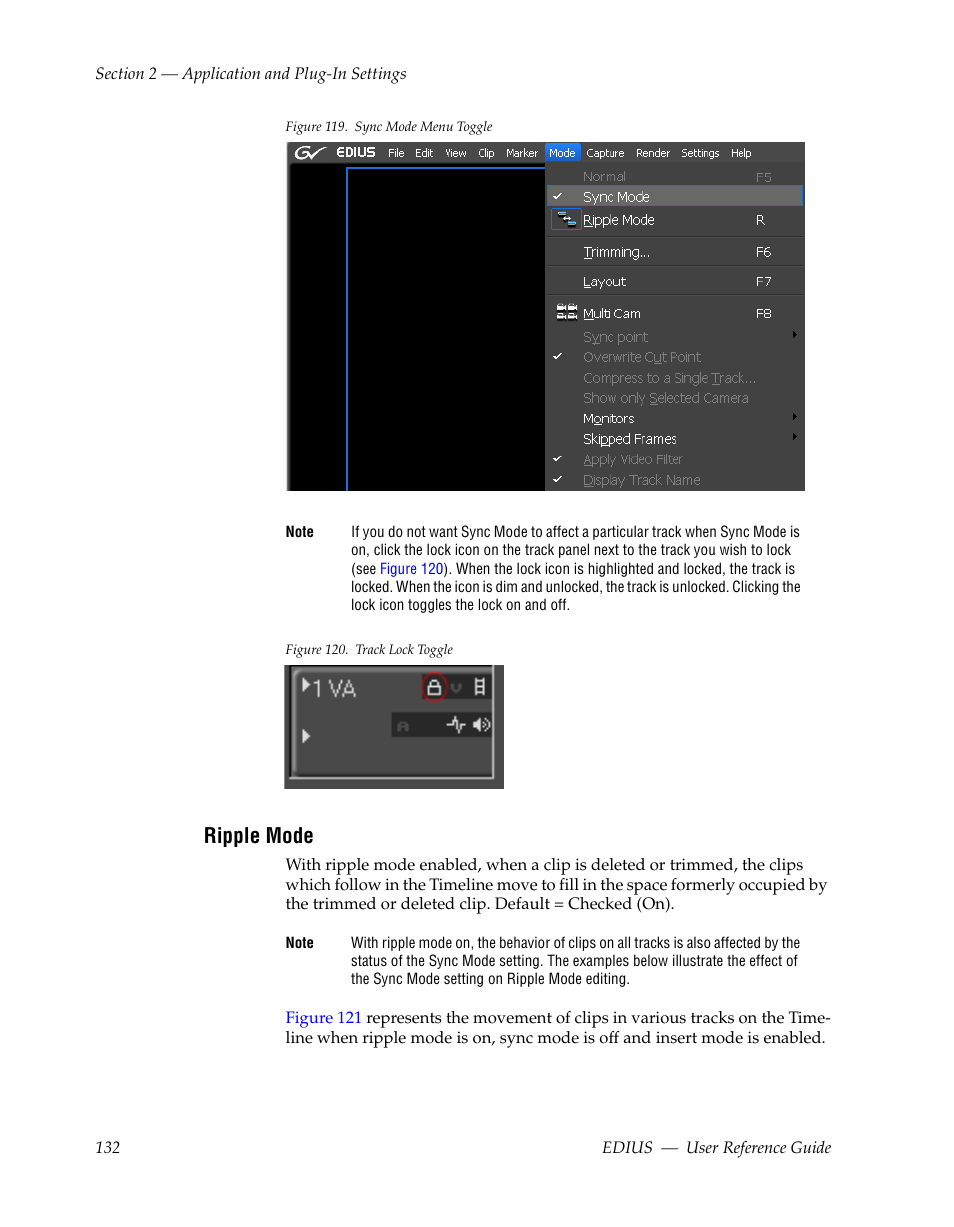 Ripple mode, Figure 119 | Grass Valley EDIUS v.5.1 User Manual | Page 132 / 790