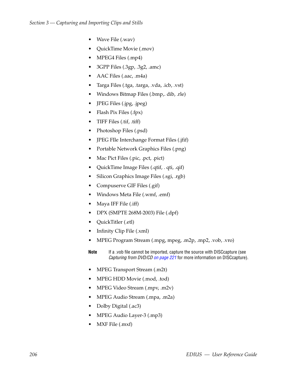 Grass Valley EDIUS v.5.1 User Manual | Page 206 / 790