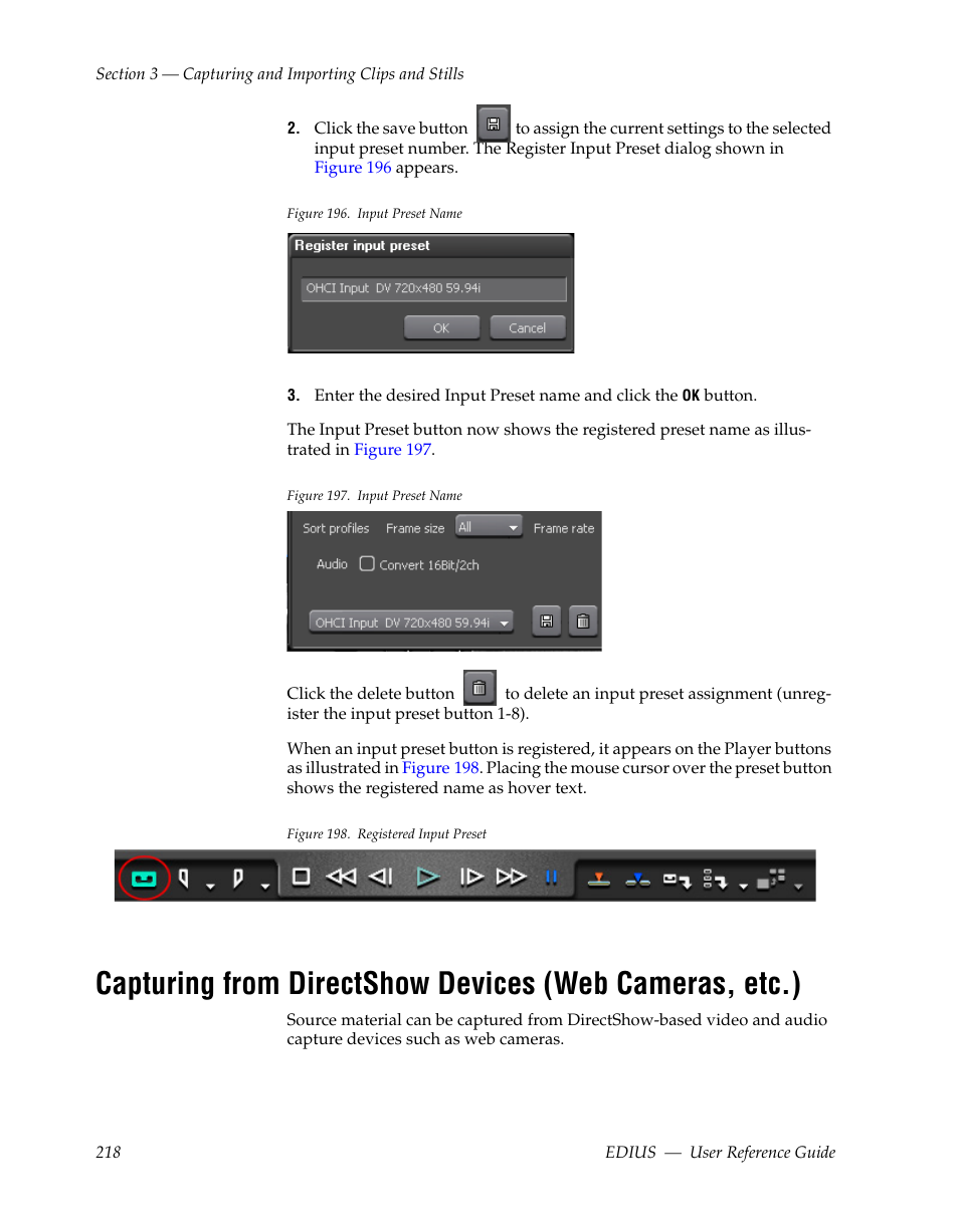 Grass Valley EDIUS v.5.1 User Manual | Page 218 / 790