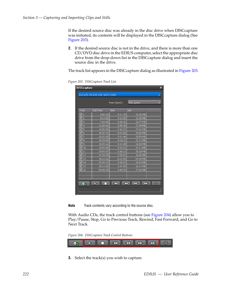 Grass Valley EDIUS v.5.1 User Manual | Page 222 / 790