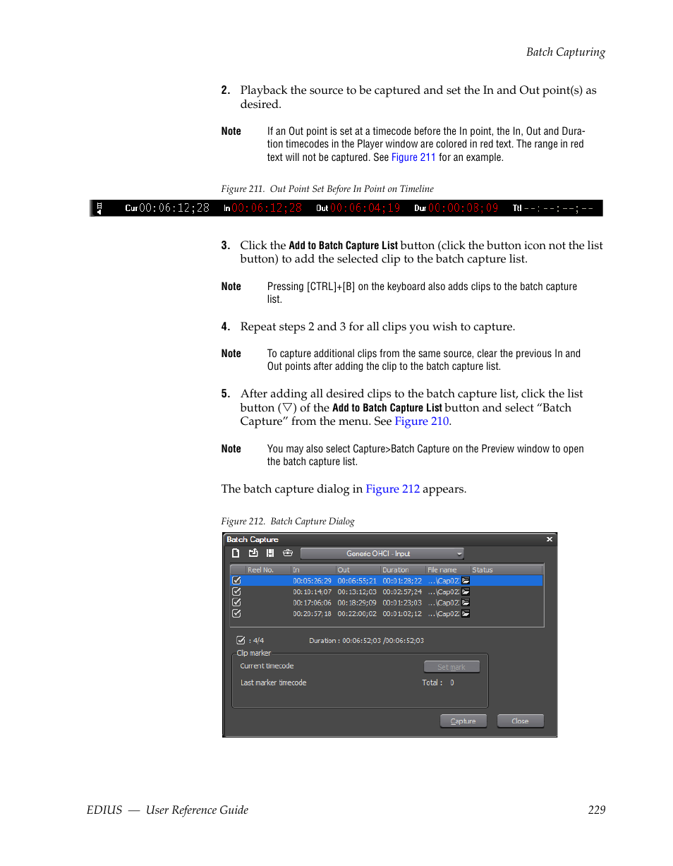 Grass Valley EDIUS v.5.1 User Manual | Page 229 / 790