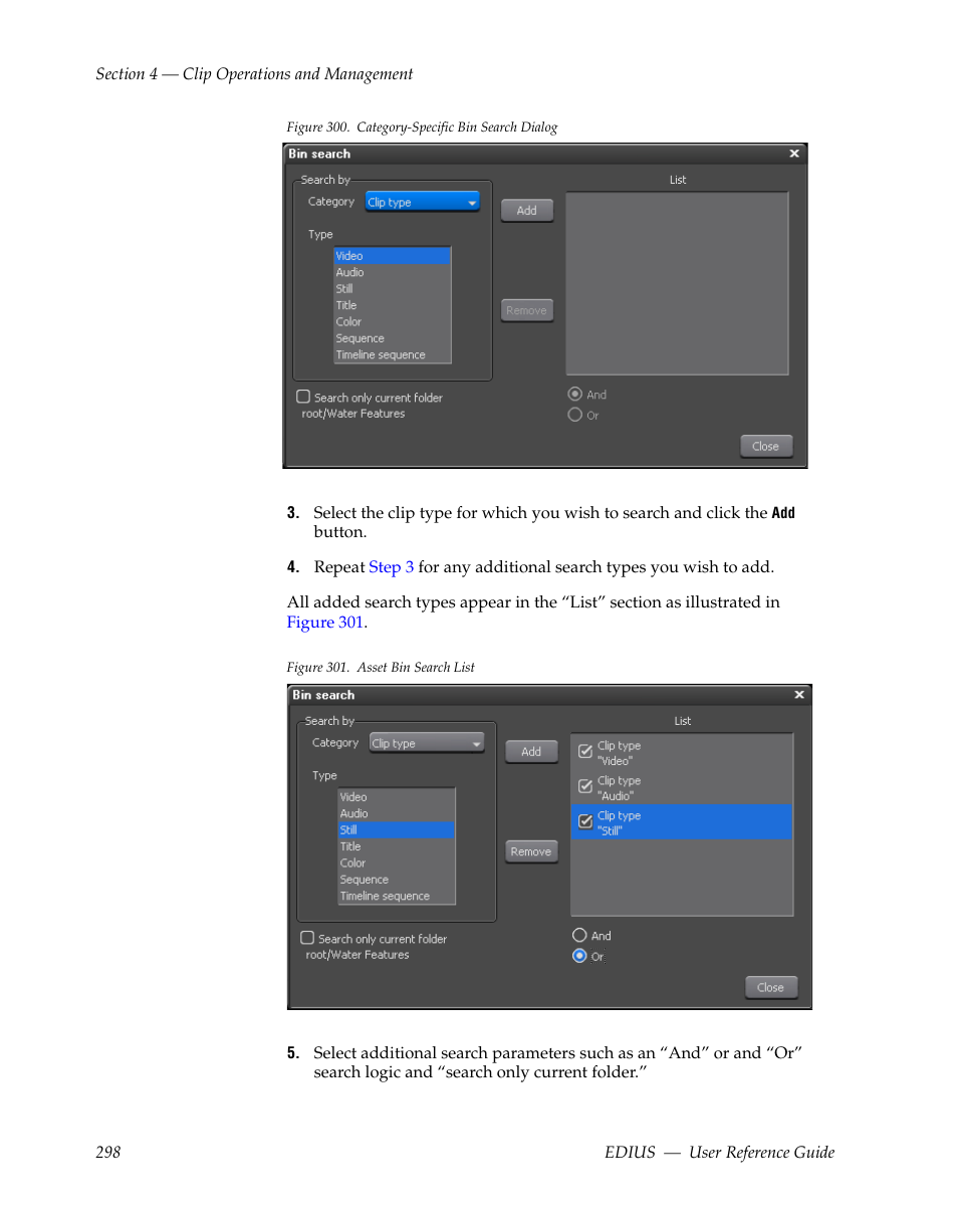 Grass Valley EDIUS v.5.1 User Manual | Page 298 / 790