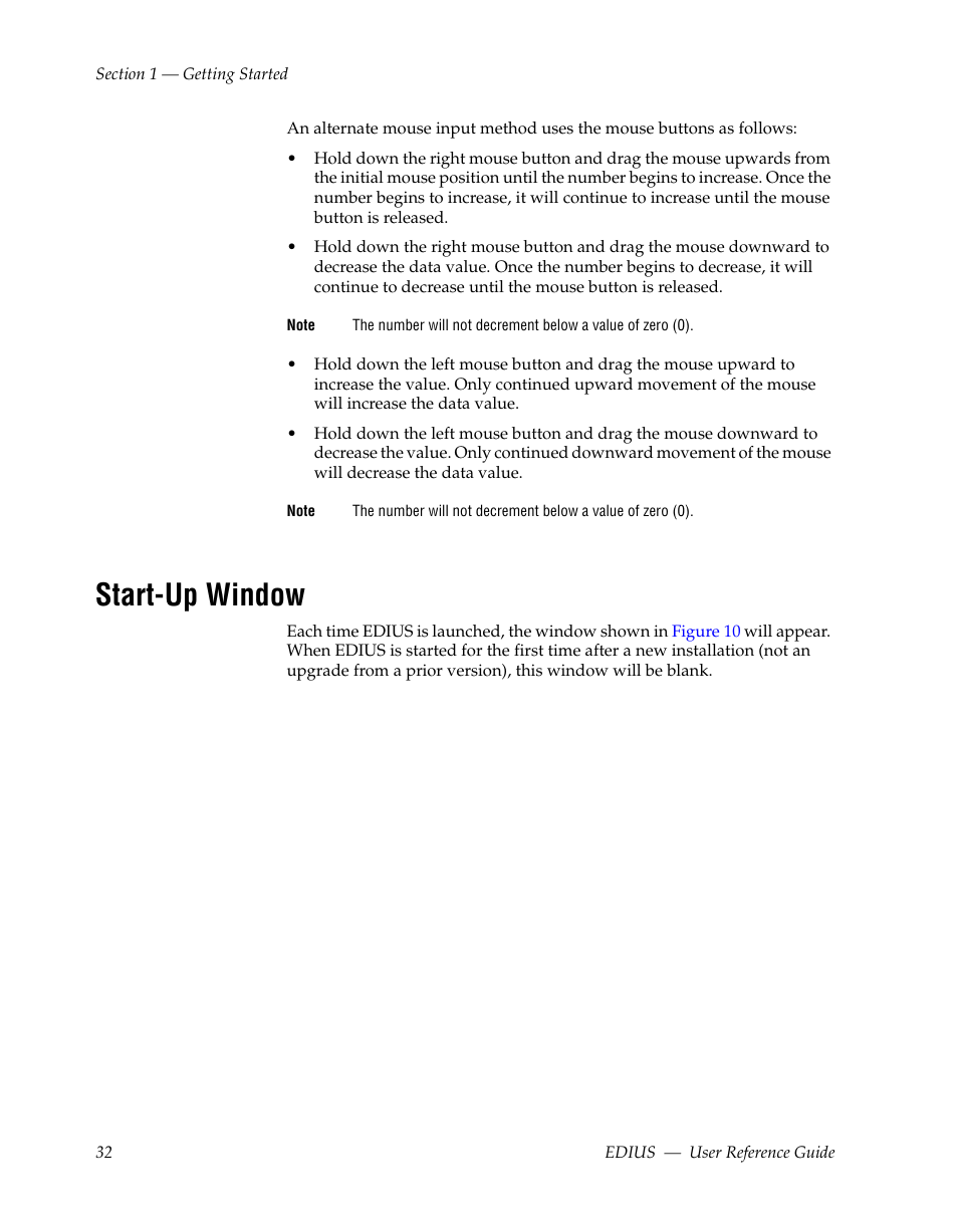 Start-up window | Grass Valley EDIUS v.5.1 User Manual | Page 32 / 790