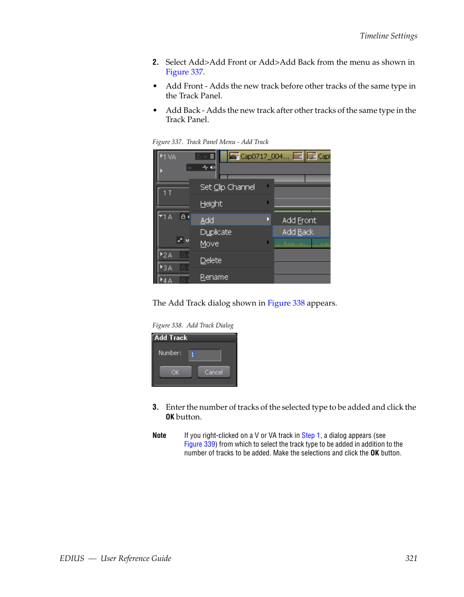 Grass Valley EDIUS v.5.1 User Manual | Page 321 / 790